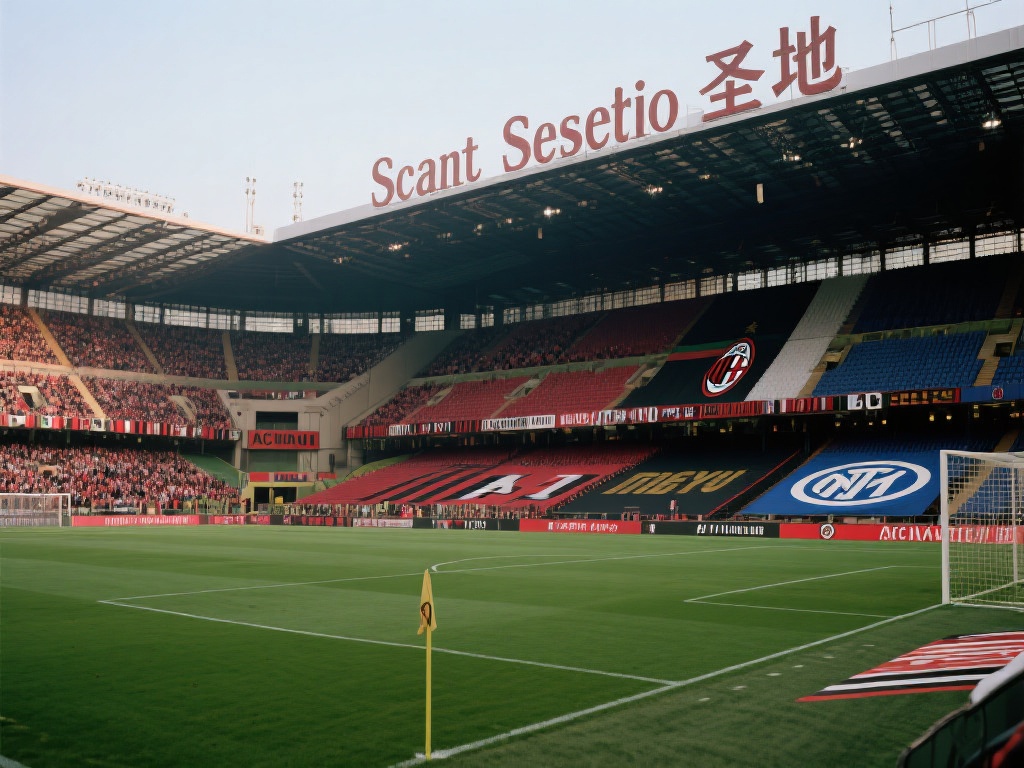 圣西罗球场建于1926年，位于意大利米兰，是AC米