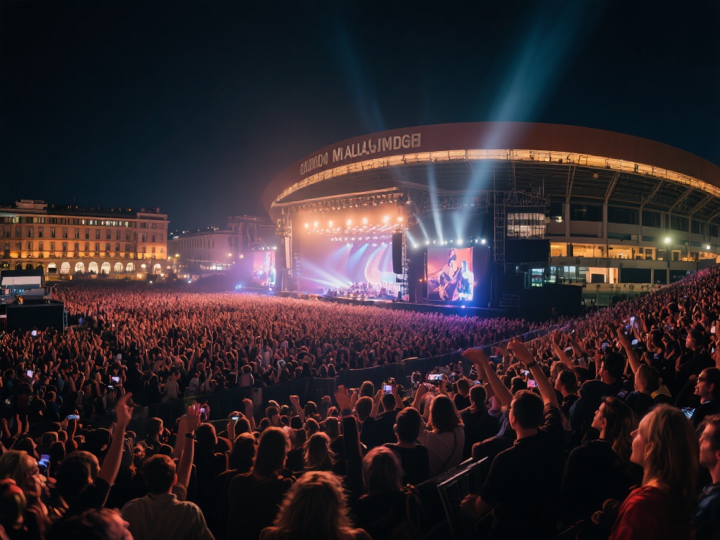 米兰演唱会体育馆地址及购票注意事项完整指南 (米兰演唱会体育馆详细地址与购票注意事项完整实用指南) 想象一下,在意大利米兰的夜晚,灯光璀璨,音乐激昂,