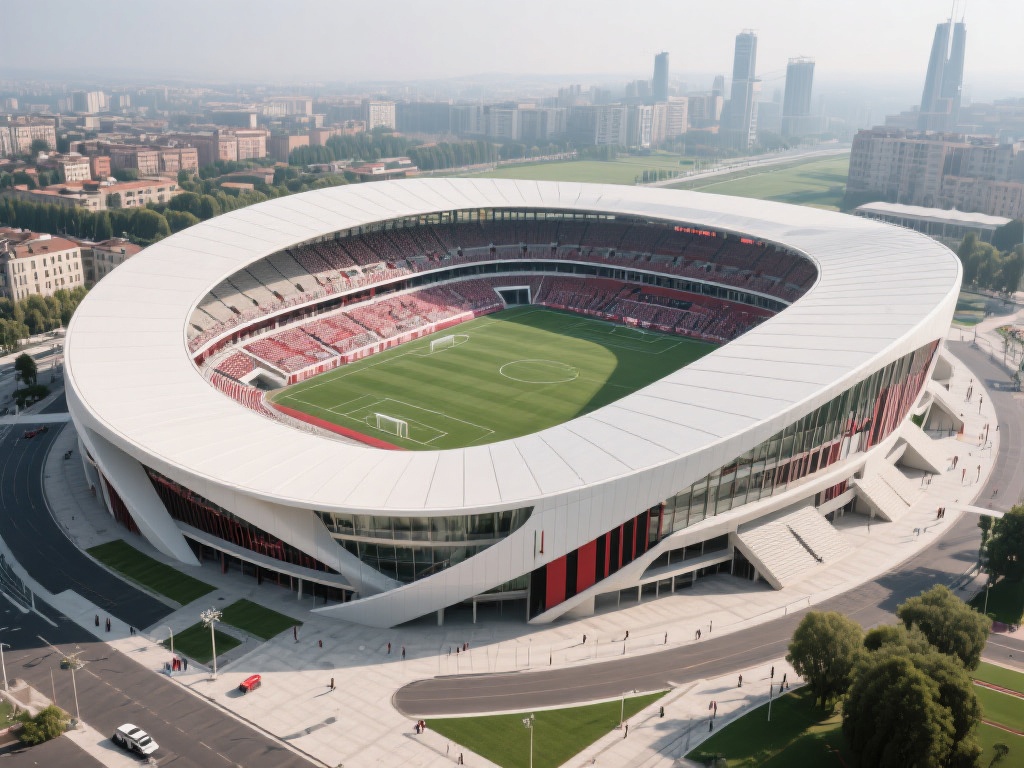 在意大利的文化与足球之都米兰，有一座标志性的建筑不