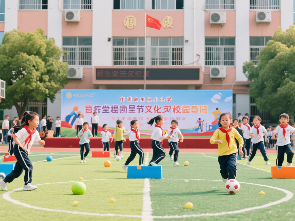 在米兰小学，体育课并不仅仅是一门课程，而是与校园文